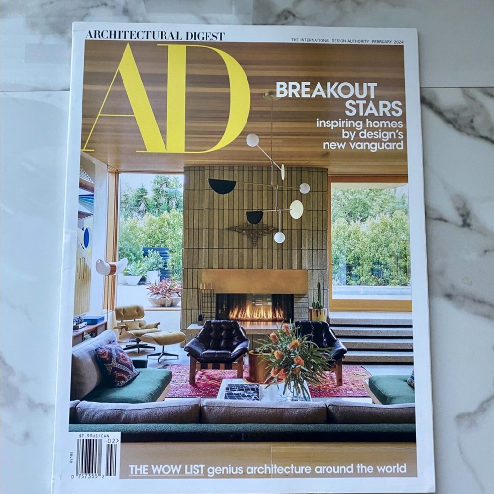 Architectural Digest Magazine Breakout Stars